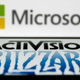 An image shows both the logos for Microsoft and Activision Blizzard.